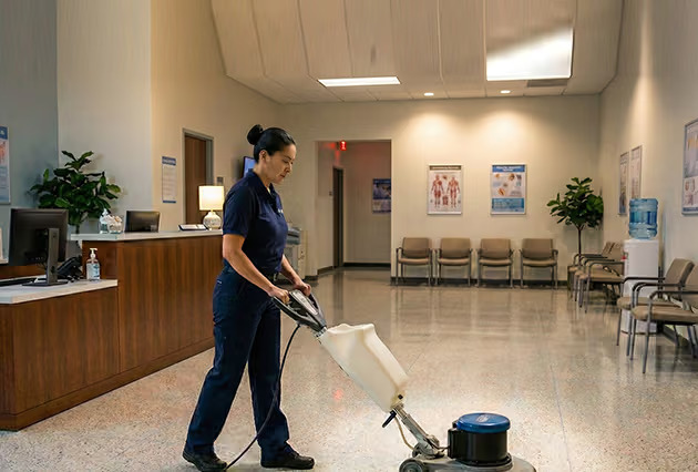 Medical clinic cleaning with infection control protocols in Winnipeg